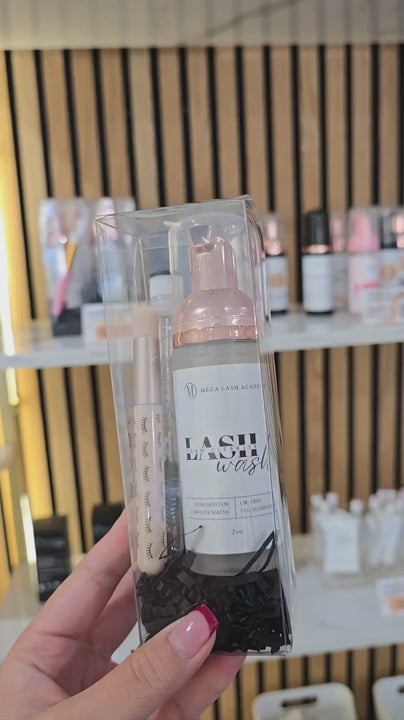 Lash Shampoo Cleanser for Extensions Eyelash from Mega Lash Academy