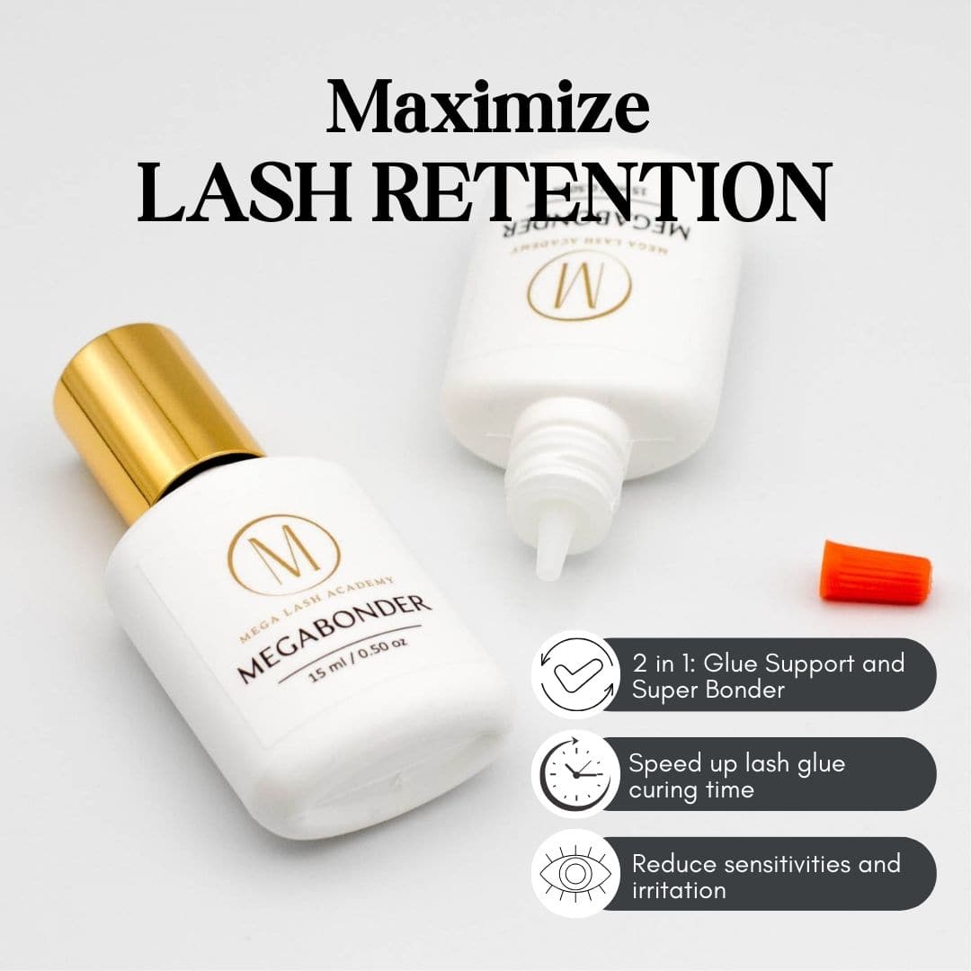Retention Duo False Eyelash Adhesive Mega Lash Academy 