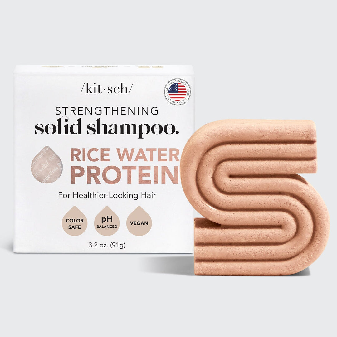 Rice Water Shampoo Bar for Hair Growth Shampoo KITSCH 