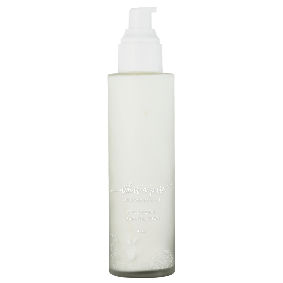 Rose Petal Jasmine Body Lotion (100% Natural, Vegan, Organic)