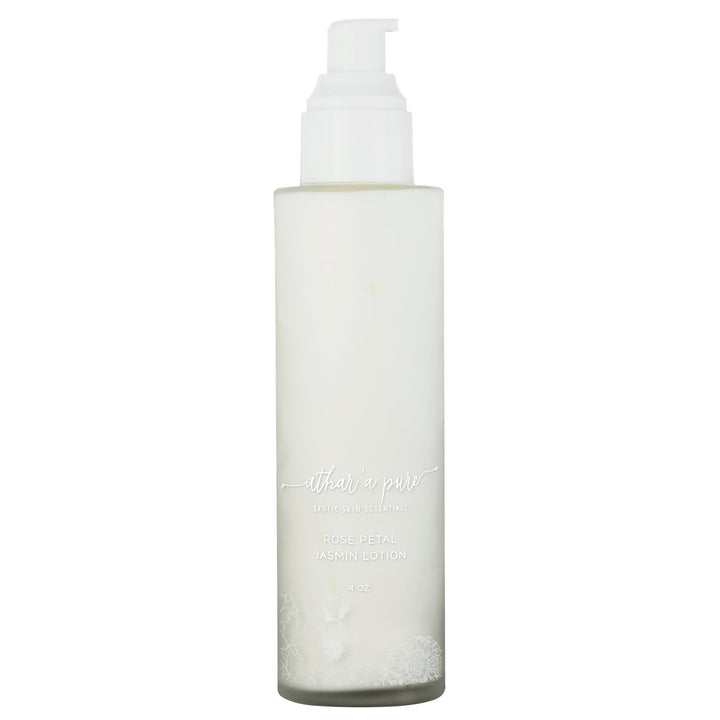 Rose Petal Jasmine Body Lotion (100% Natural, Vegan, Organic) Body Athar'a Pure 