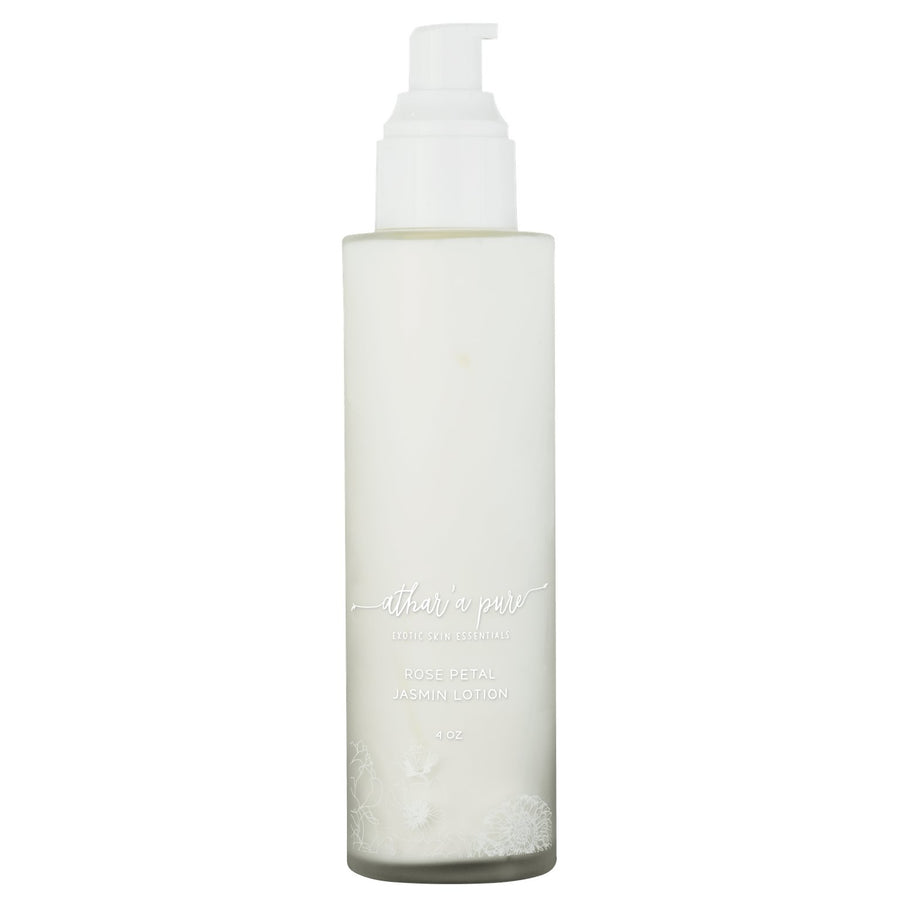Rose Petal Jasmine Body Lotion (100% Natural, Vegan, Organic) Body Athar'a Pure 
