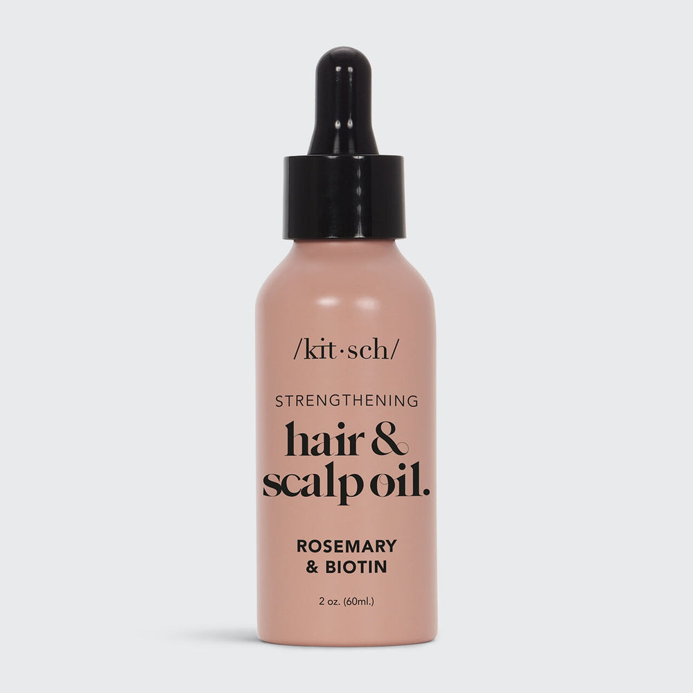 Rosemary Scalp & Hair Strengthening Oil With Biotin Scalp Oil KITSCH 