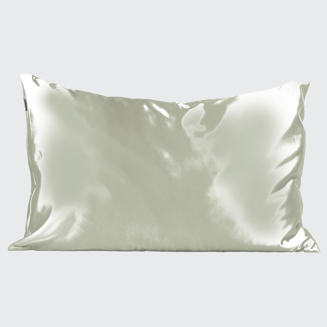 Sage Satin Pillowcase Pillowcases KITSCH 