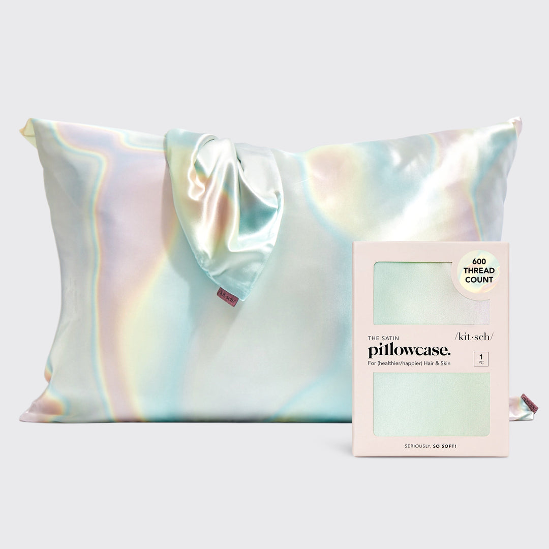 Satin Pillowcase - Aura Pillowcases KITSCH 