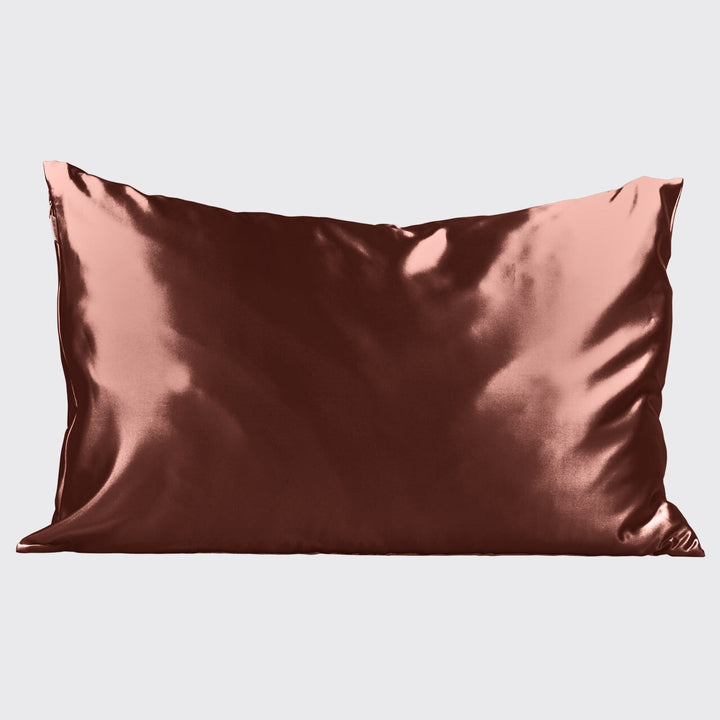 Satin Pillowcase - Chocolate Pillowcases KITSCH 