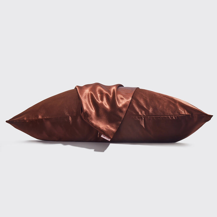 Satin Pillowcase - Chocolate Pillowcases KITSCH 