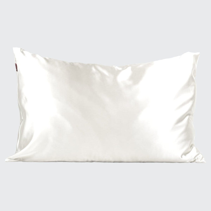 Satin Pillowcase in Ivory Pillowcases KITSCH 