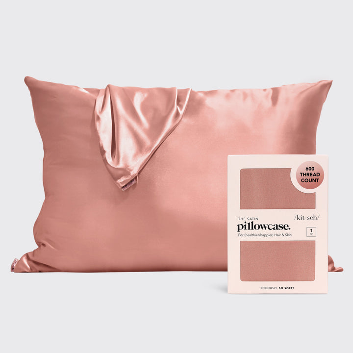 Satin Pillowcase - Terracotta Pillowcases KITSCH 