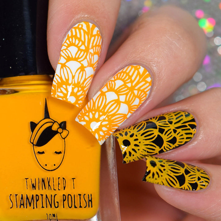 Saucey Stamping Polish stamping polish Twinkled T 