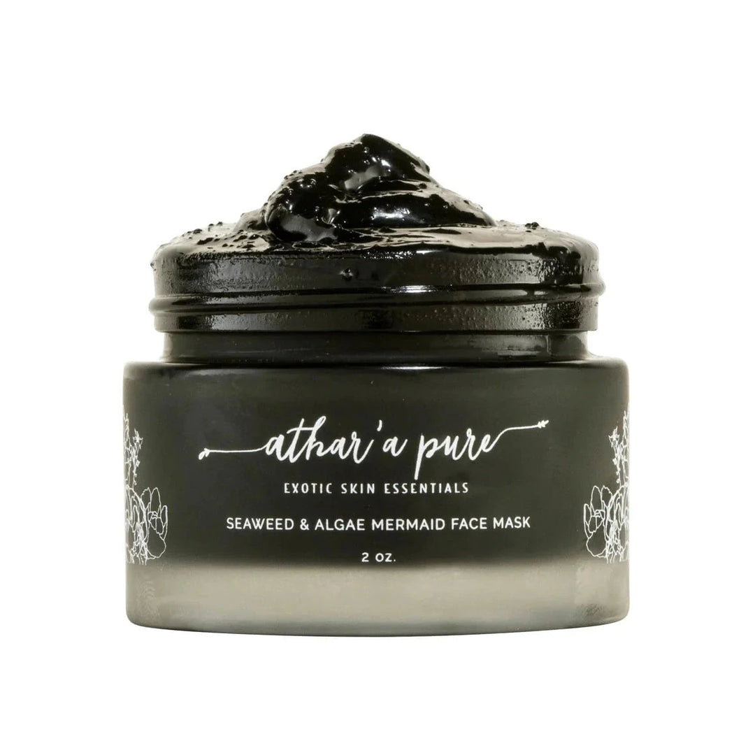 Seaweed & Algae Mermaid Face Mask (Vegan, 100% Natural) Face Athar'a Pure 