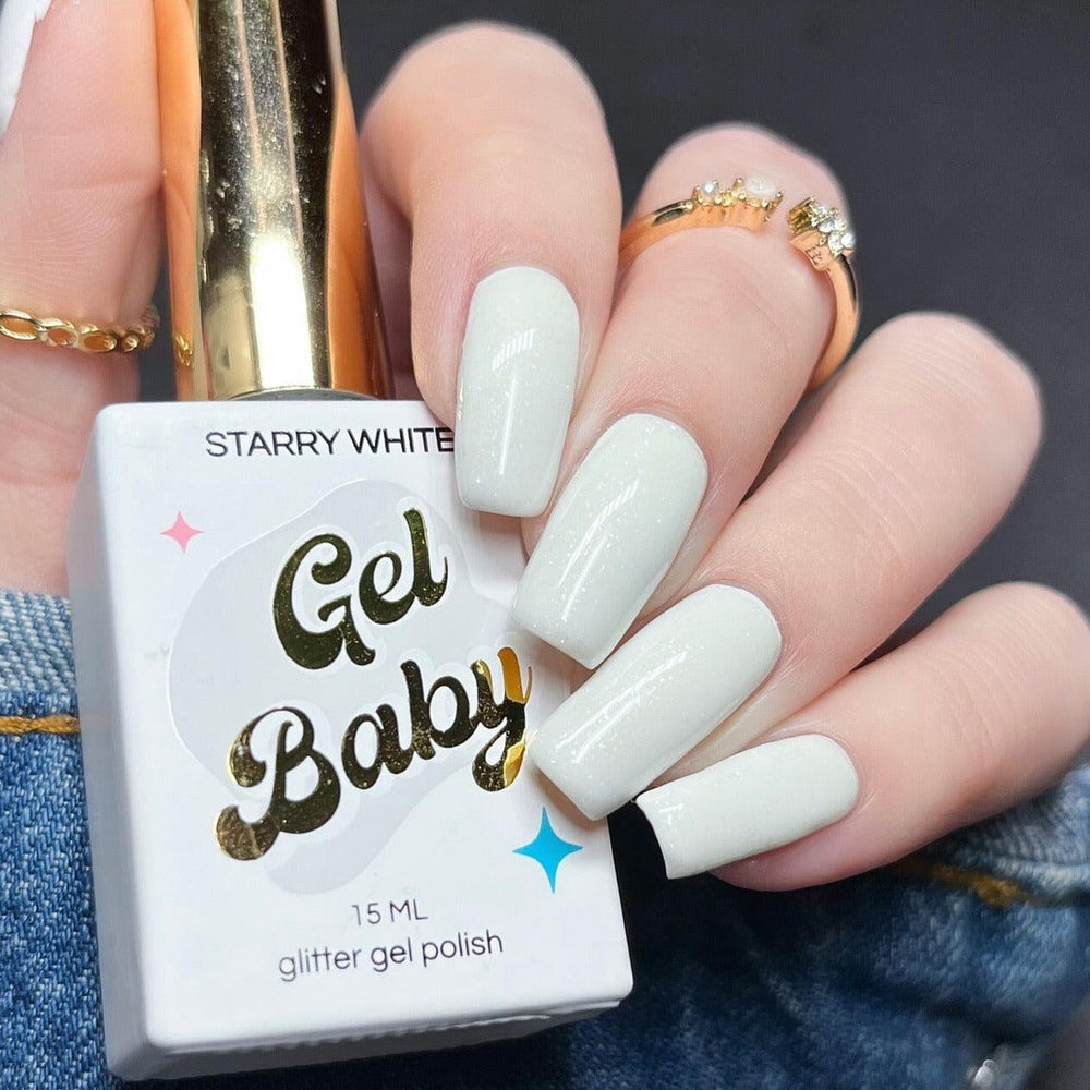 Starry White Gel Polish Gel Polish Twinkled T 