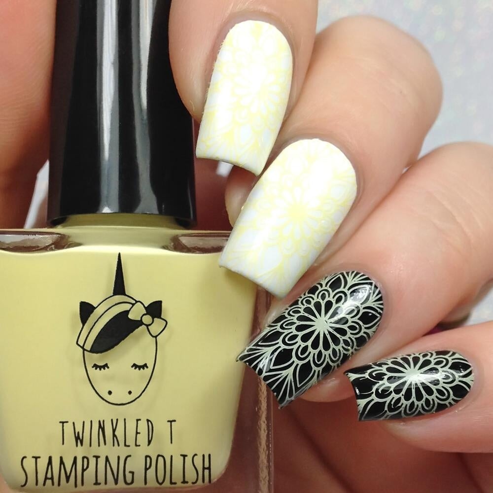 Stay Yolk Stamping Polish stamping polish Twinkled T 