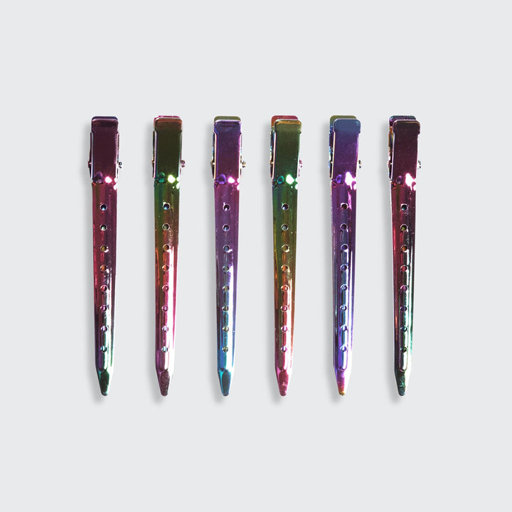 Styling Hair Clips 6pc (Iridescent) Hair Pin KITSCH 