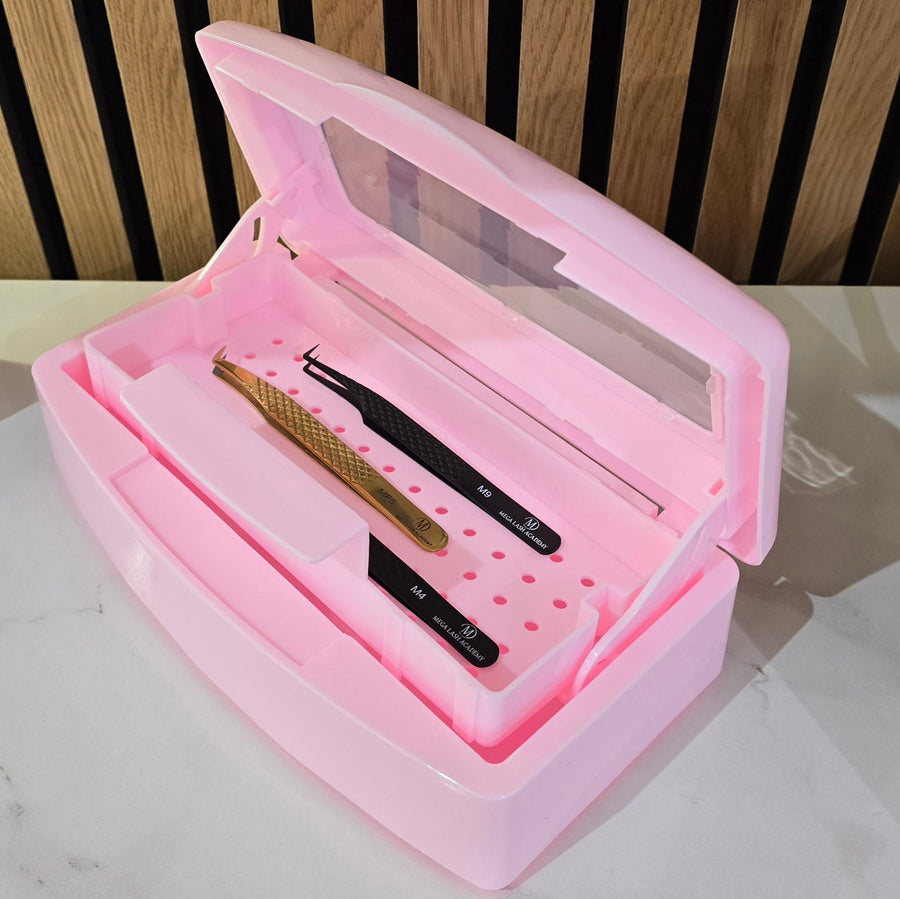 Tools Sterilizing Soaking Tray Sterilizer Box Mega Lash Academy 