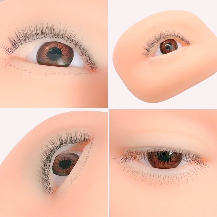 Triple Layer Lash Practice Eye Model - Set of 2