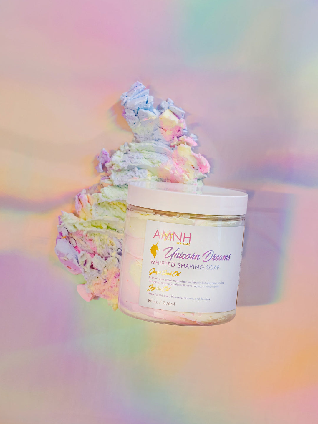 "Unicorn Dreams" Body Collection | Body Butter| Foaming Soap| Sugar Scrub| Bath Fizz| Personal Care AMINNAH 