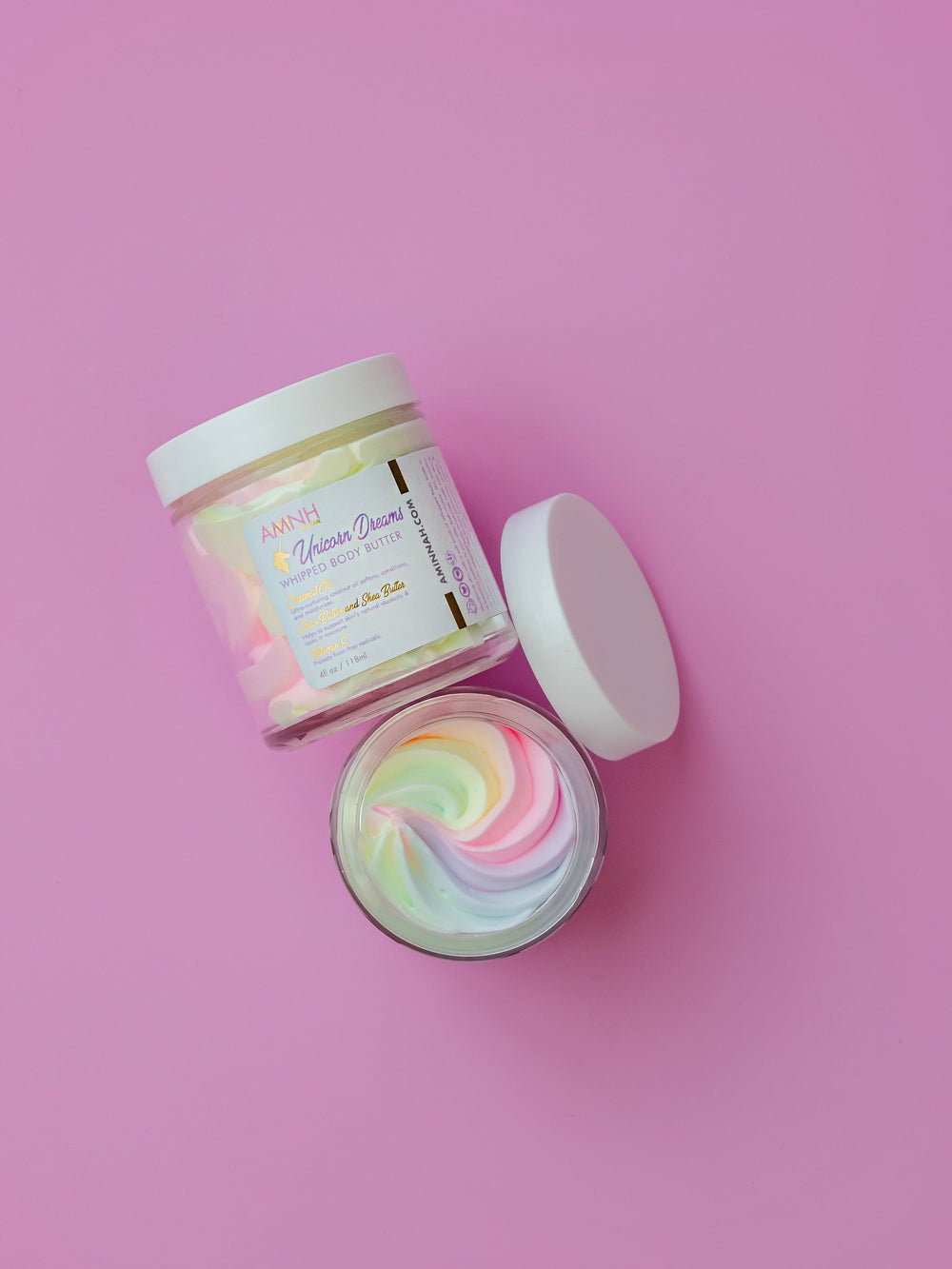 "Unicorn Dreams" Whipped Body Butter Personal Care AMINNAH 4oz 