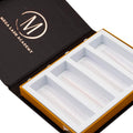 White Lilac Ombré 5D Rapid Promade Fans - 600 Fans - Mega Lash Academy