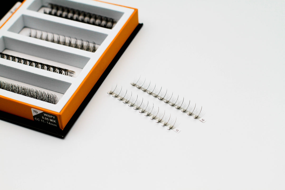 Wispy 7D Mix Rapid Promade Fans - 600 Fans Promade Fans Mega Lash Academy 