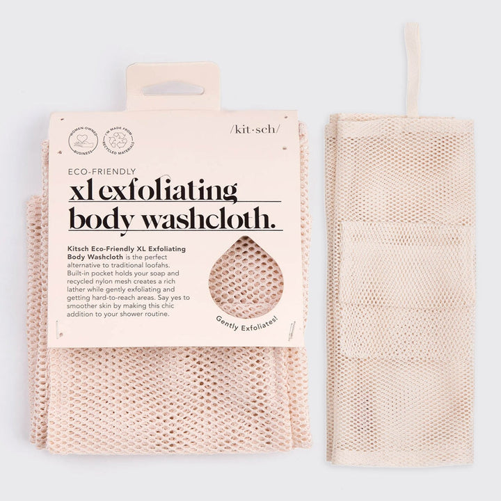 XL Exfoliating Body Washcloth - Blush Body Care KITSCH 